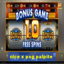 nice x psg palpite