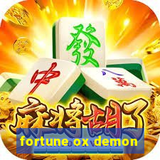 fortune ox demon