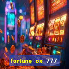 fortune ox 777 fortuna 77