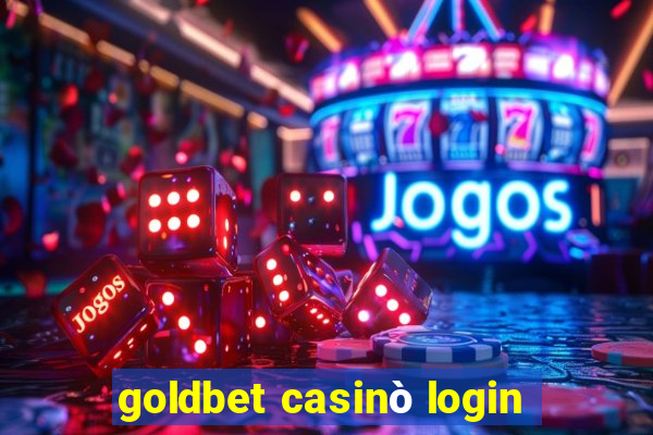 goldbet casinò login