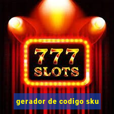 gerador de codigo sku