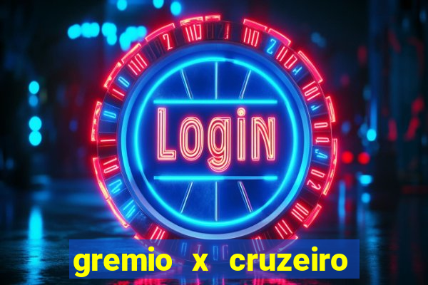 gremio x cruzeiro ao vivo hd