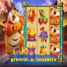 gremio x cruzeiro ao vivo hd