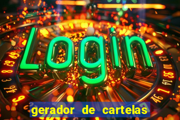 gerador de cartelas de bingo 1 a 99