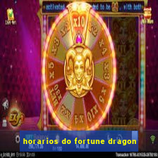 horarios do fortune dragon