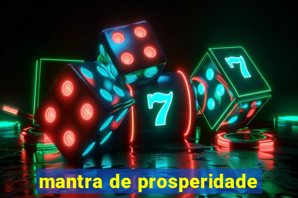 mantra de prosperidade