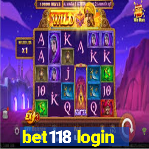 bet118 login