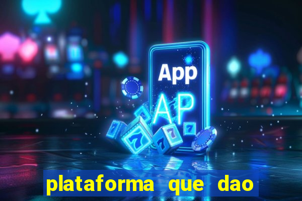 plataforma que dao bonus de cadastro