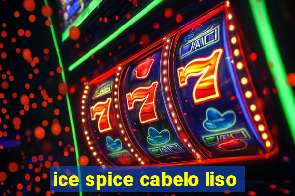 ice spice cabelo liso