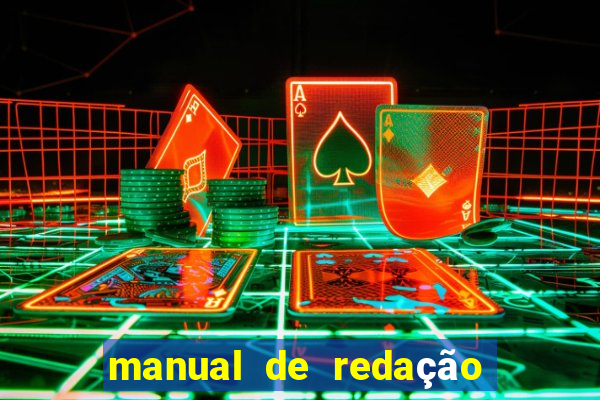 manual de redação folha de são paulo pdf