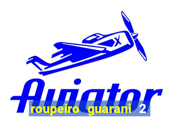 roupeiro guarani 2 portas de correr com espelho