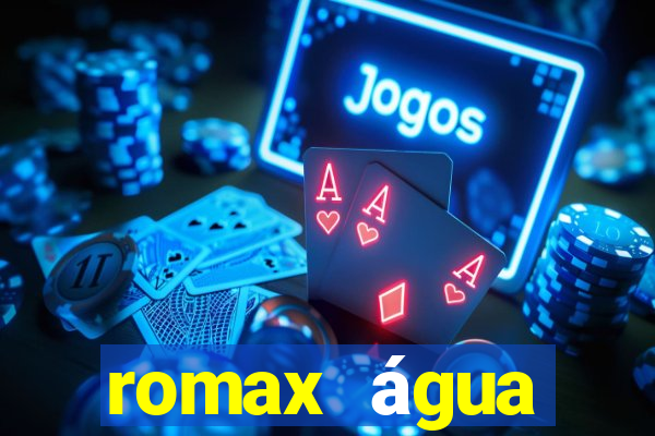 romax água sanitária agua sanitaria romax pronto fispq