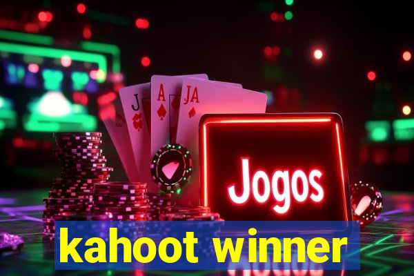 kahoot winner