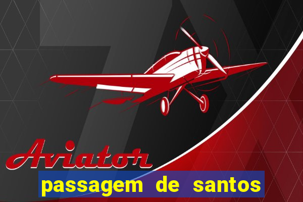 passagem de santos para guarulhos aeroporto