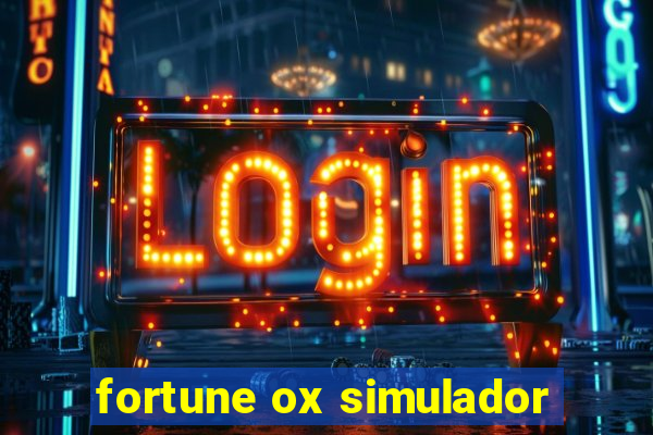 fortune ox simulador