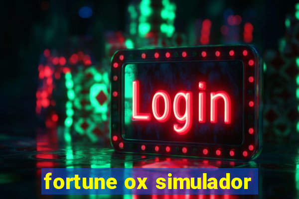 fortune ox simulador