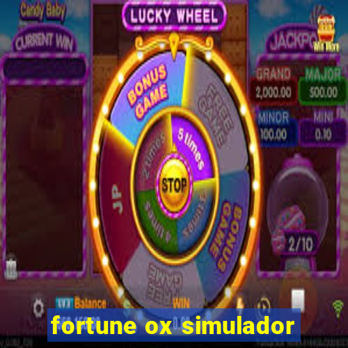 fortune ox simulador