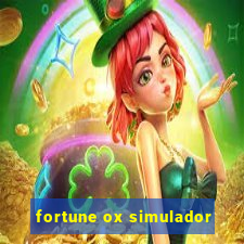 fortune ox simulador