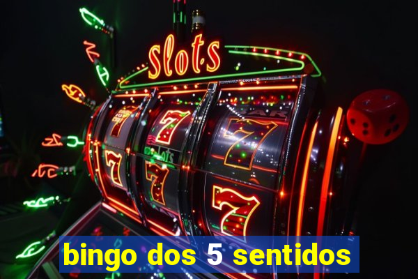 bingo dos 5 sentidos