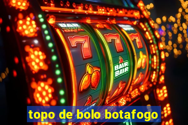 topo de bolo botafogo