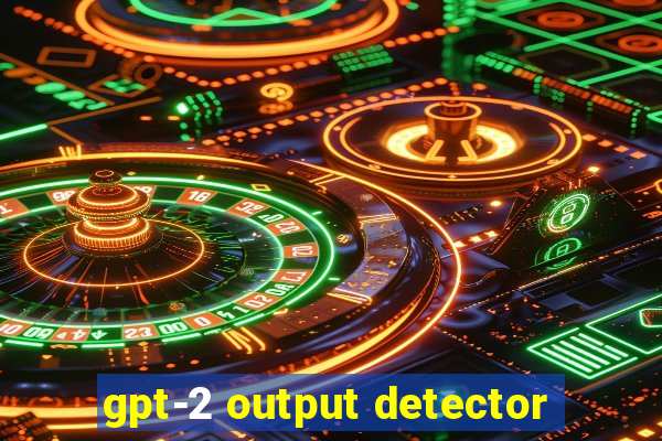 gpt-2 output detector