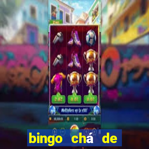 bingo chá de bebê excel