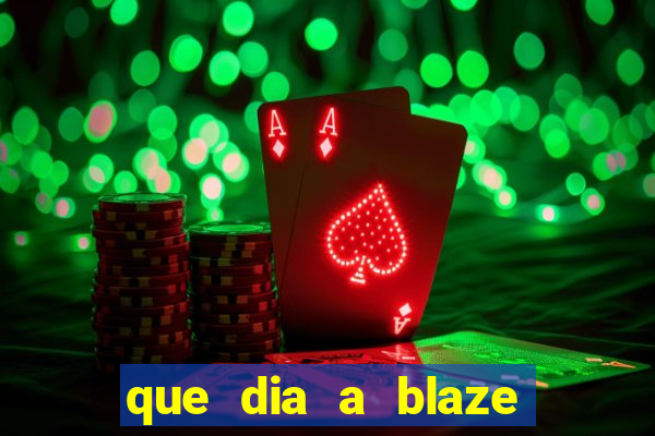 que dia a blaze paga o cashback