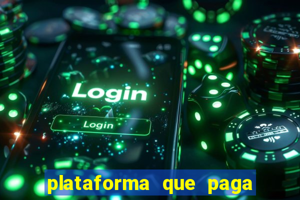 plataforma que paga no cadastro fortune tiger