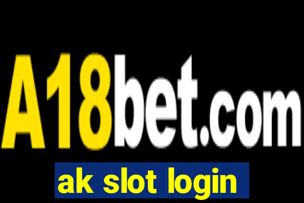 ak slot login