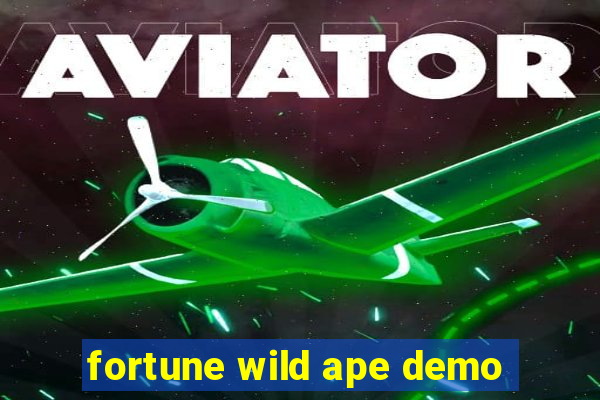 fortune wild ape demo