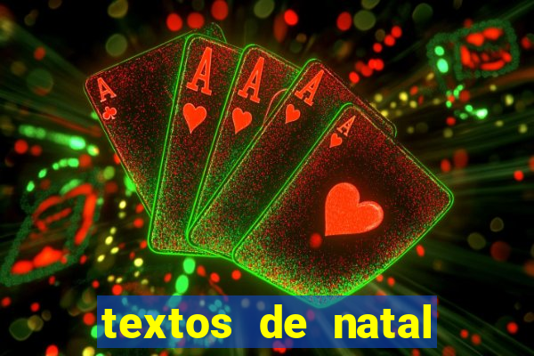 textos de natal para leitura