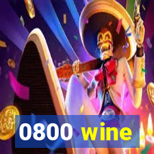 0800 wine