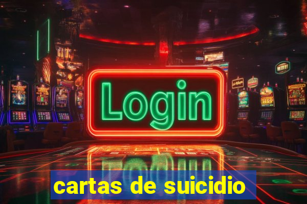 cartas de suicidio