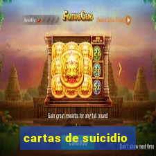 cartas de suicidio