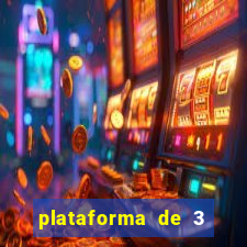 plataforma de 3 reais link