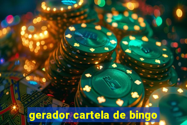 gerador cartela de bingo