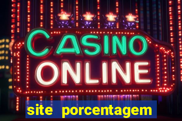 site porcentagem slots pg