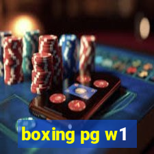 boxing pg w1