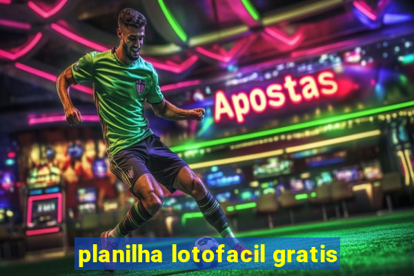 planilha lotofacil gratis