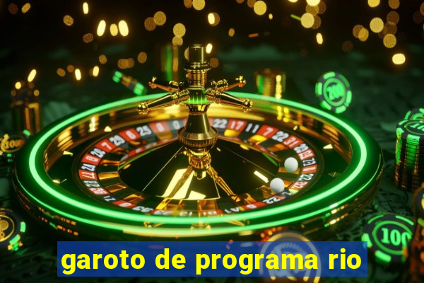 garoto de programa rio