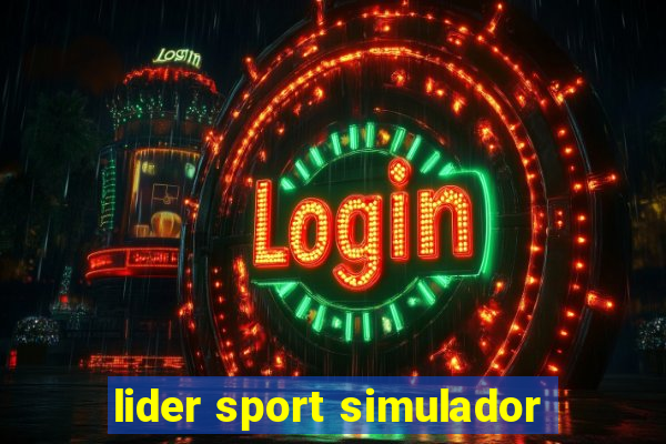 lider sport simulador